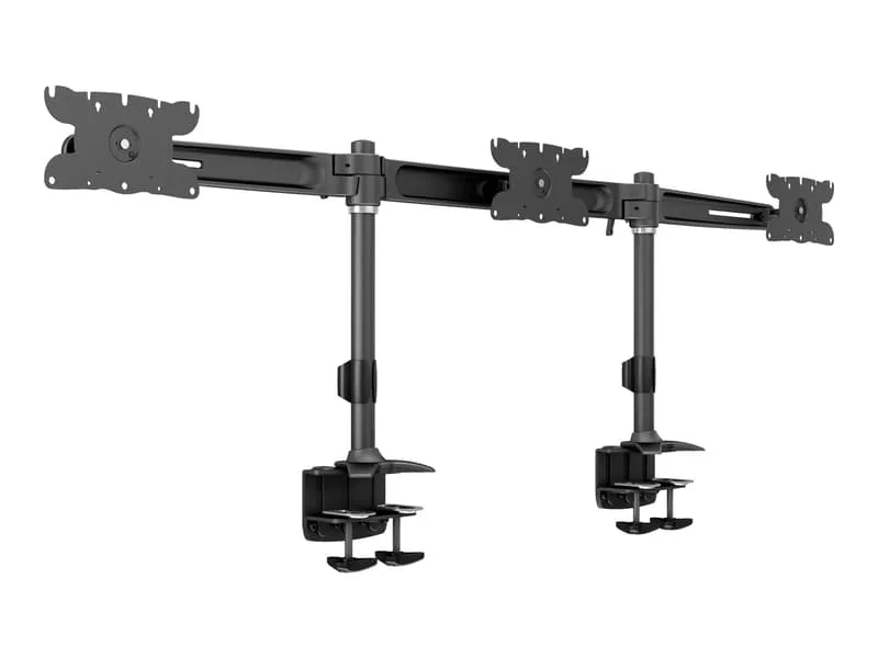M VESA Skärmstativ Triple Desk Clamp 24"-32"