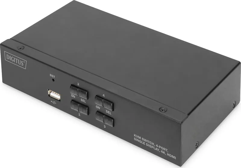 Digitus 4-port 4K HDMI KVM Switch