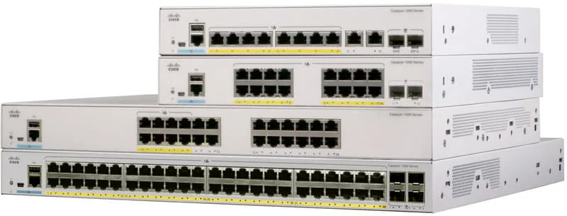 Catalyst C1000-16T-E-2G-L nätverksswitchar
