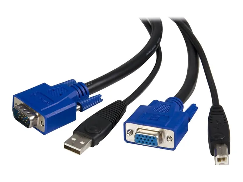 Startech .com 3 m 2-i-1 universell USB