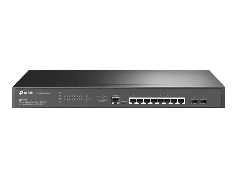 TP-Link JetStream TL-SG3210XHP-M2 nätverksswitchar hanterad L2+ 2.5G
