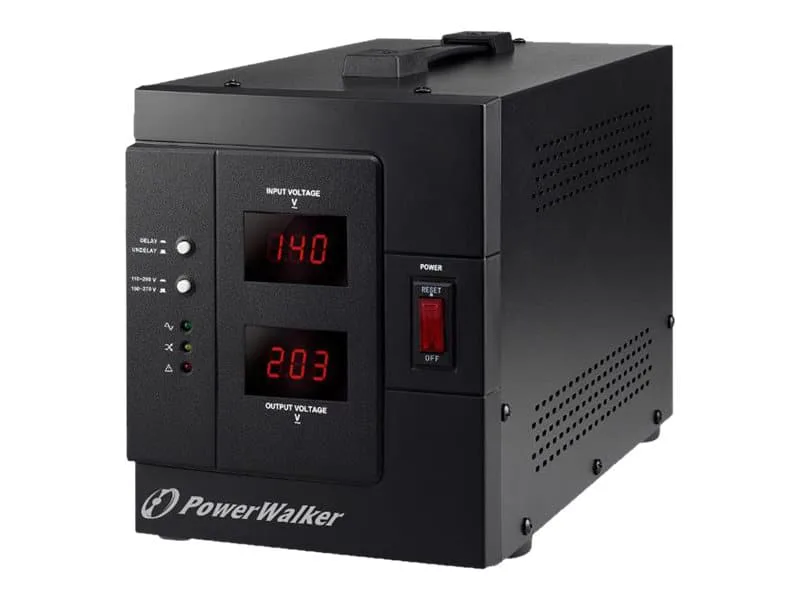 AVR 3000/SIV spänningsregulatorer 230 V Svart