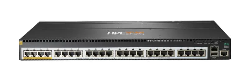Aruba Networking 2930M 24 Smart Rate PoE Class 6 1-slot Switch hanterad L3 Gigabit Ethernet (10/100/1000) Strömförsörjning via Ethernet (PoE) stöd 1U