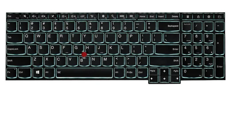 Lenovo 04Y2413 reservdelar bärbara datorer Tangentbord