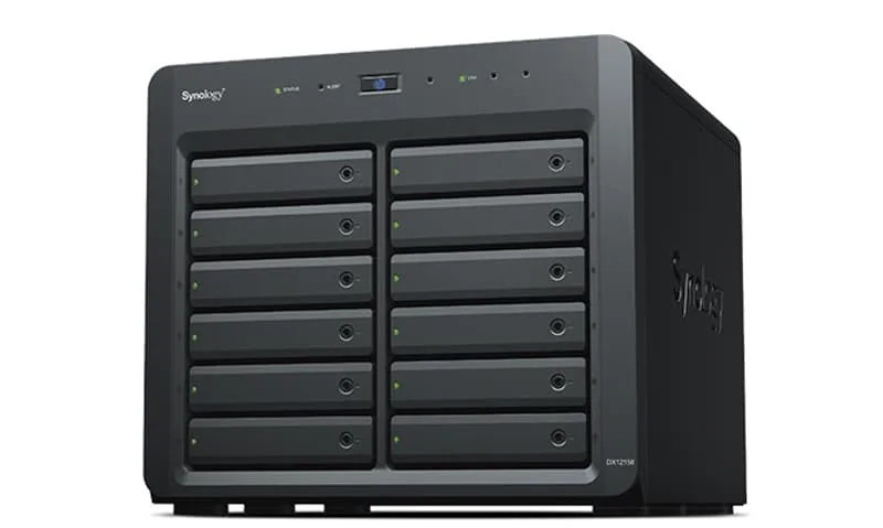 DX1215II Hölje för lagringsenheter HDD- / SSD kabinett Svart 2.5/3.5"