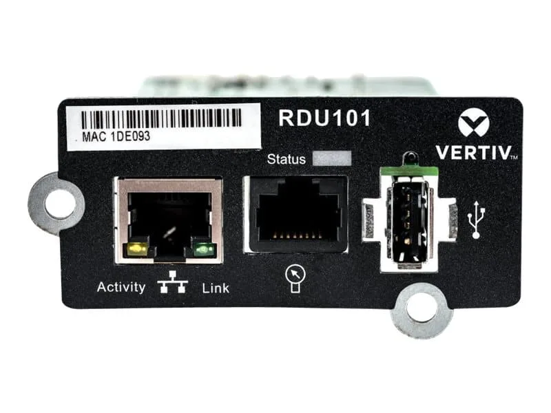 RDU101 Liebert Intellislot Communications Card