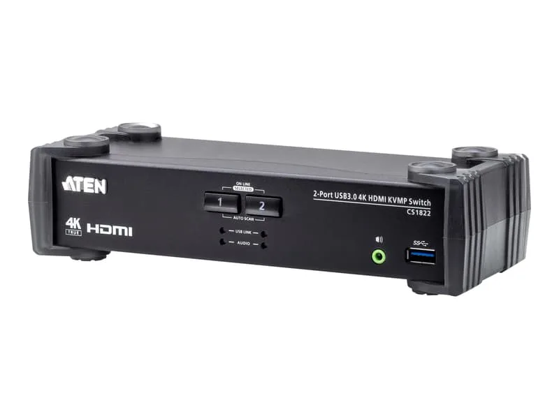 Aten 2-portars USB 3.0 4K HDMI KVMP™