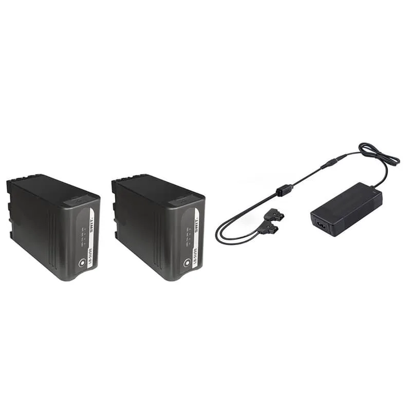 Swit LB-SU98 + PC-U130B2 BP-U-batterier & D-tap-laddare
