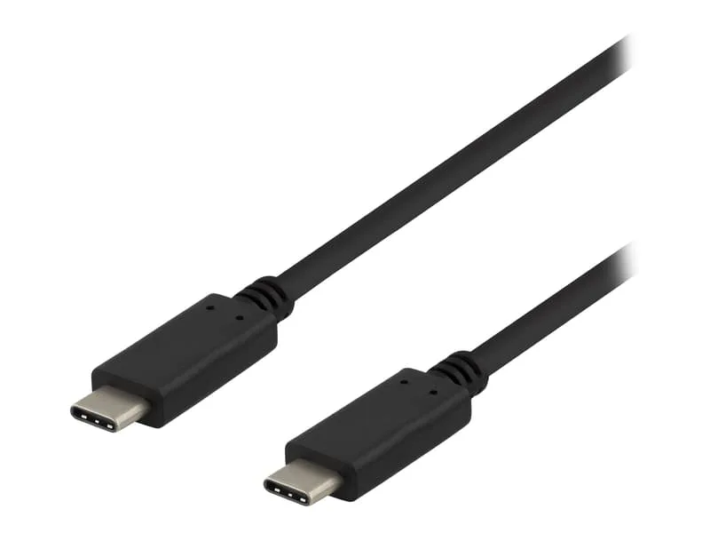 Deltaco USB-C kabel 100W certifierad