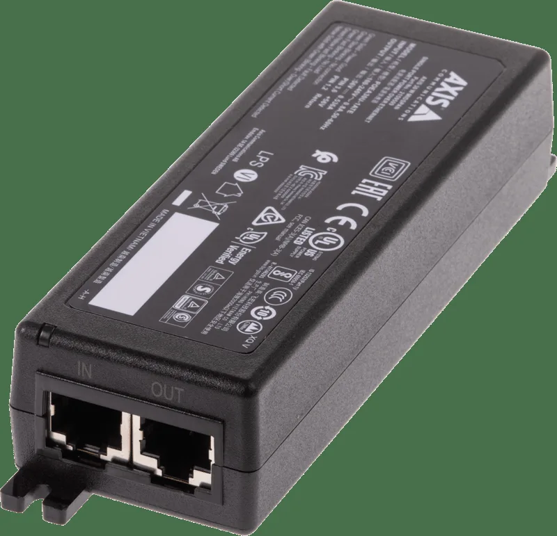 Gigabit PoE Injector 30W 802.3AT