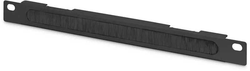 10" kabelgenomföringspanel med borste
