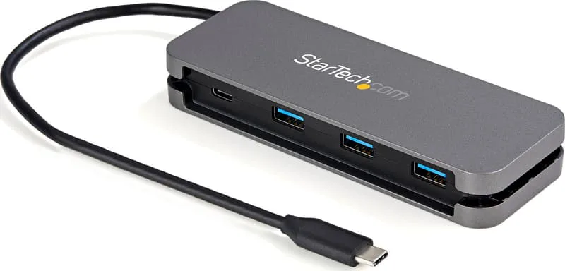 4 ports USB C hubb