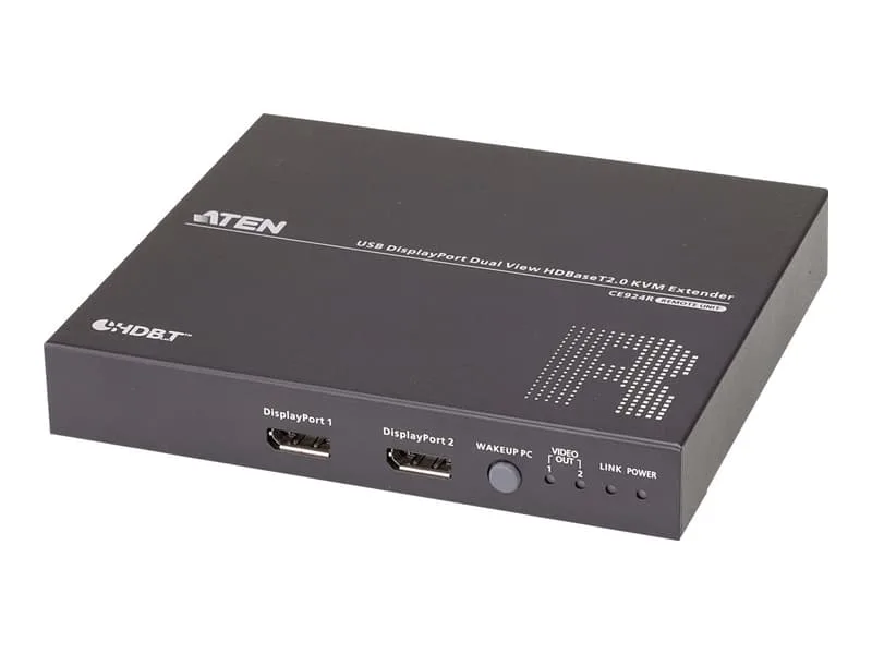 Aten CE924 KVM Extender Dual View DisplayPort