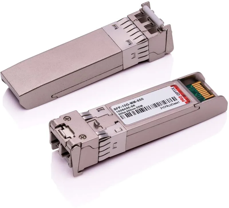 SFP+ sändar/mottagarmodul (likvärdigt med: Fortinet FOR-SFP-10G-SR)