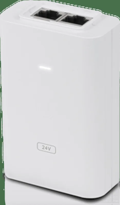 PoE-Injektor Gigabit 24V 24W White