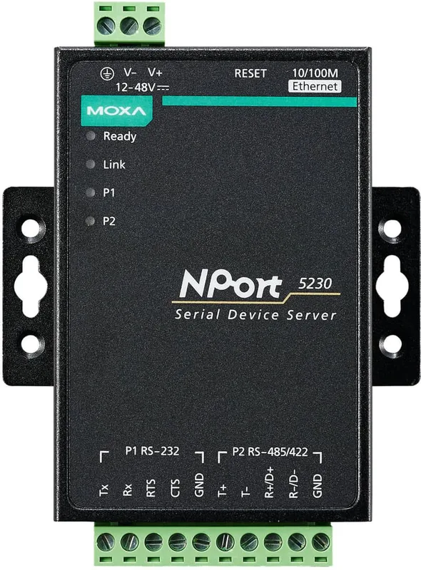 NPort 5230 terminalservrar RS-232, RS-422, RS-485