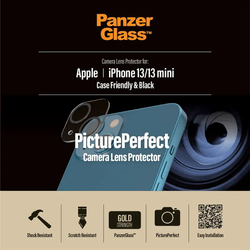 Panzerglass Kameralinsskydd för iPhone 13/iPhone 13 Mini