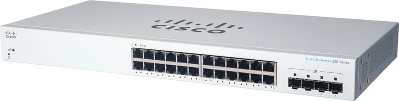 Cisco CBS220 48G 4SFP PoE 382W Smart