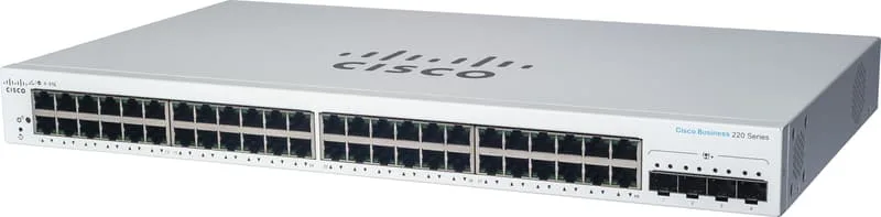 Cisco CBS220 48G 4SFP+ PoE 740W Smart