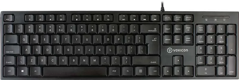 Voxicon Wired Slim Keyboard ISO International