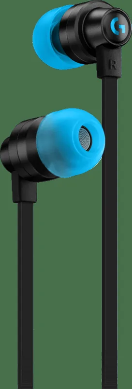 Logitech G333 In-ear Gaming Headphones, Black