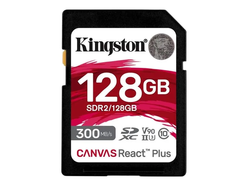 Technology Canvas React Plus 128 GB SD UHS-II Klass 10