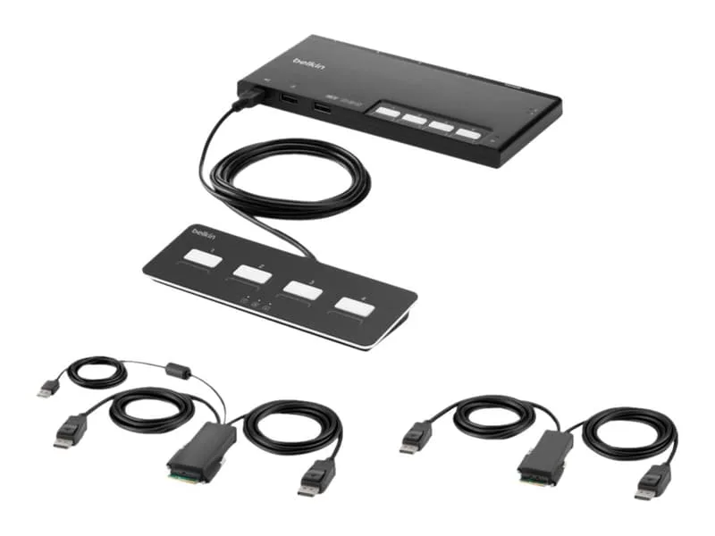 F1DN204MOD-PP-4 KVM-switchar