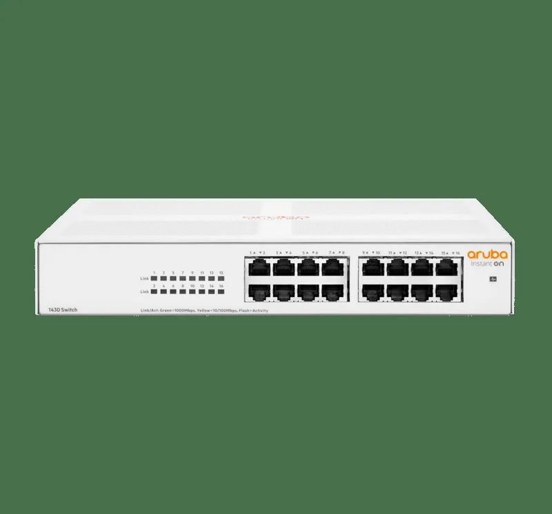 Networking Instant On 1430 16-Port Gigabit Switch