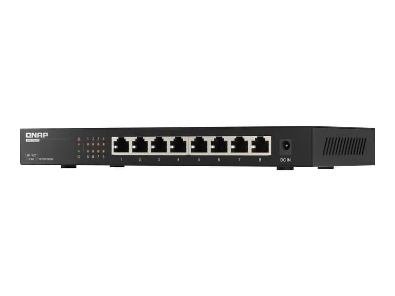 QNAP QSW-1108-8T - switch - 8 portar