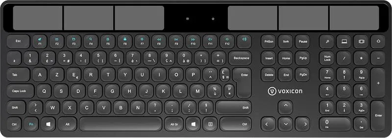 Voxicon Wireless Keyboard SO2WL Black ISO France