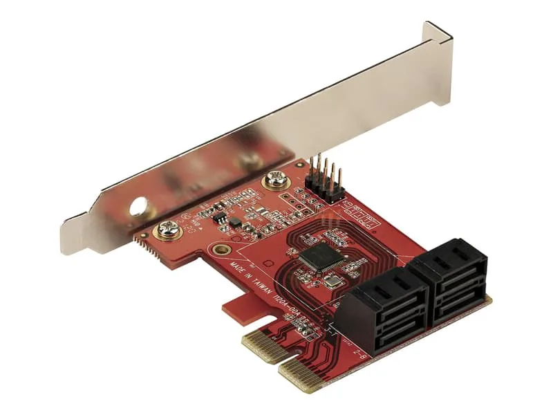 StarTech.com 4 internal SATA 6Gbps ports PCIe X4