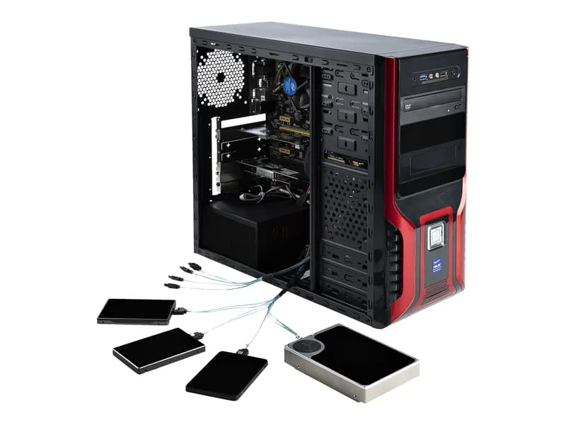 StarTech.com 8-ports SATA PCIe-kort