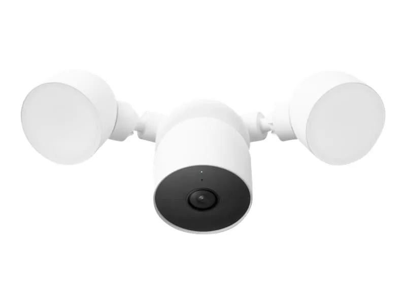 Nest Cam med strålkastare (trådbunden)