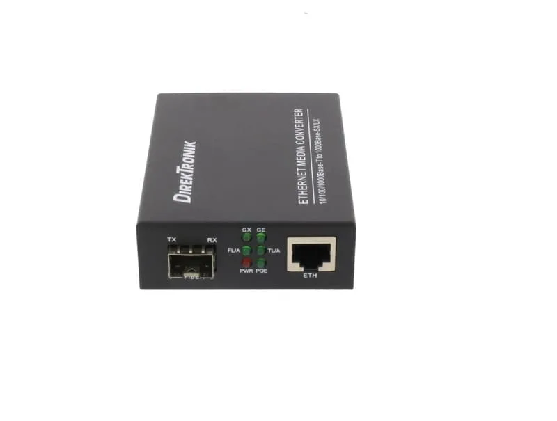 Mediaconverter Poe+ 100/1000-fx Sfp