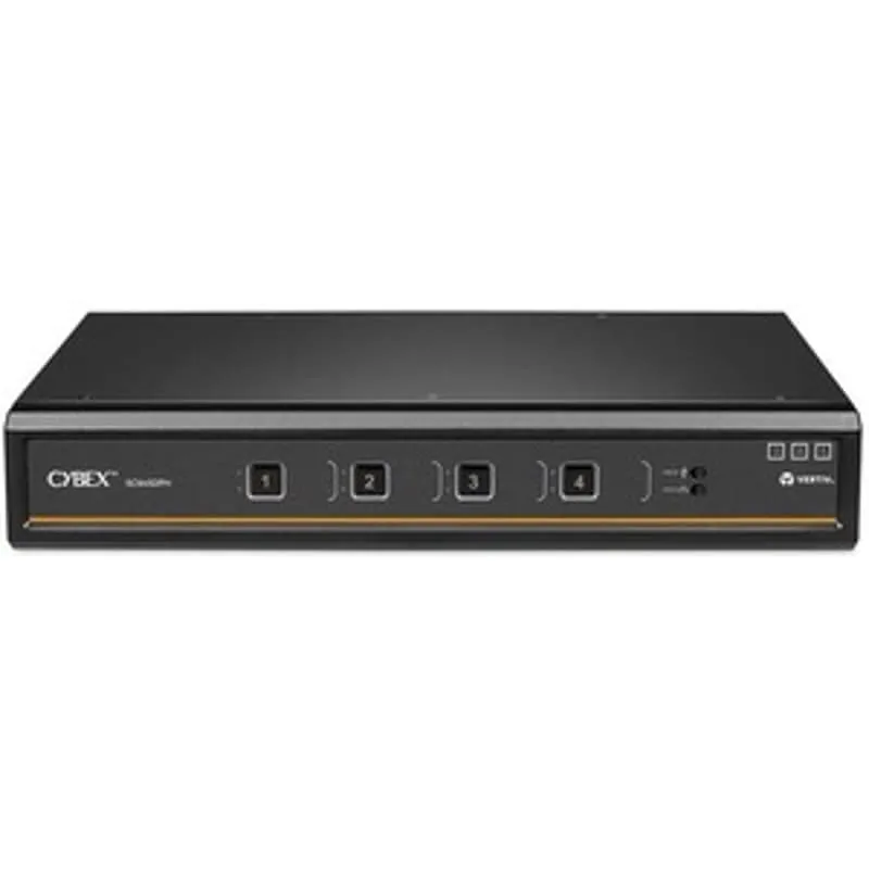 Vertiv SC945DPH KVM-switchar Rackmontering Svart