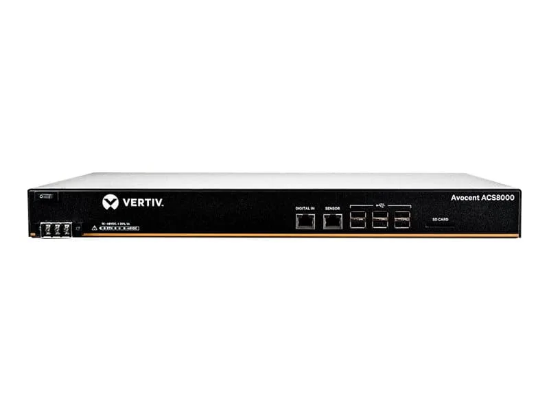 Avocent ACS8008SDC-400 kontrollbordsservrar RJ-45
