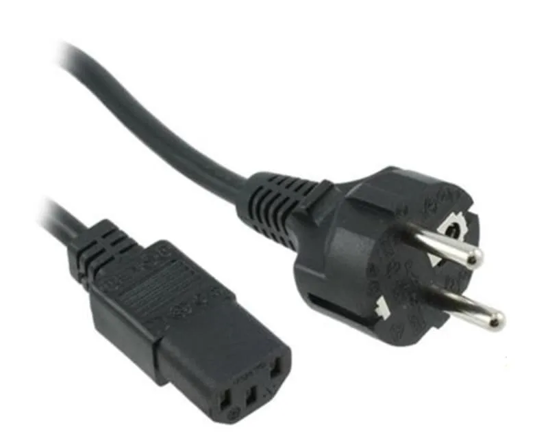 Powercable C13-schuko Lszh 2m Black