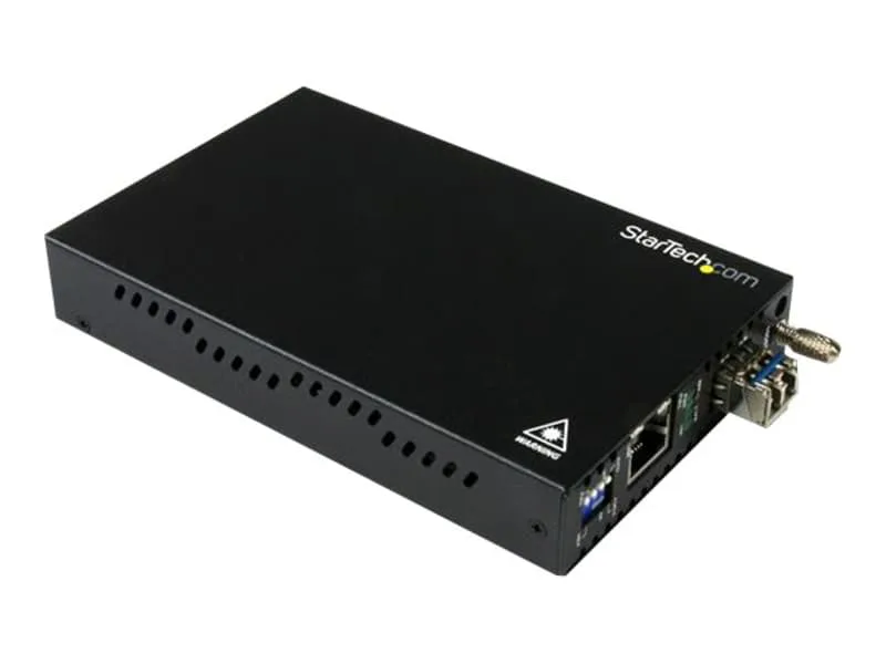 Gigabit Ethernet koppar-till-fibermediaomvandlare
