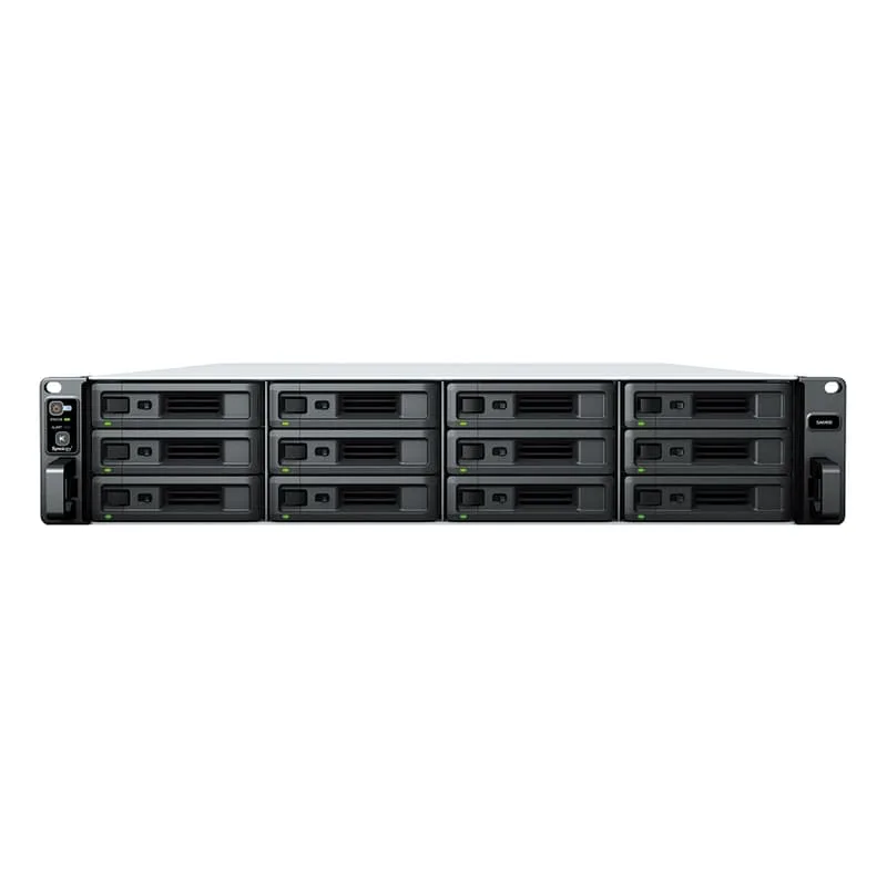 SA SA6400 NAS- & lagringsservrar Rack (2U) EPYC 7272 32 GB DDR4 0 TB DiskStation Manager Svart