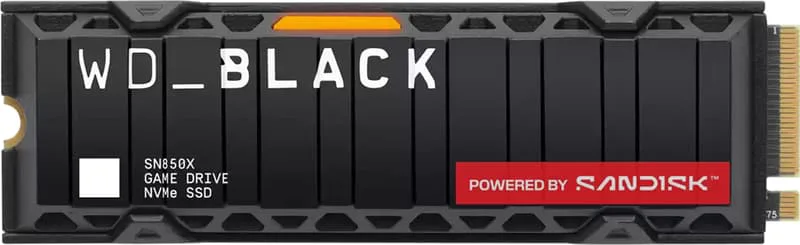 SanDisk Black SN850X 2TB SSD Heatsink