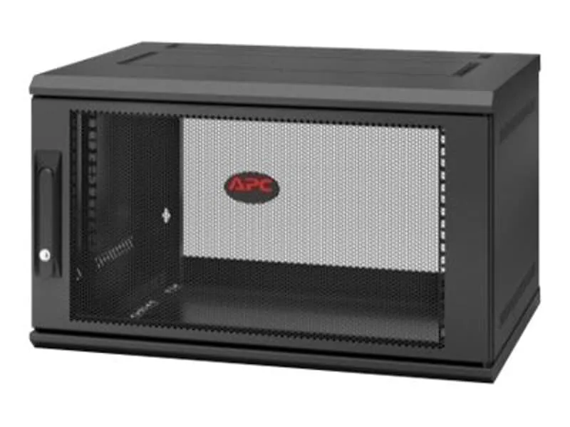 NetShelter WX 6U Single Hinged Wall-mount Enclosure