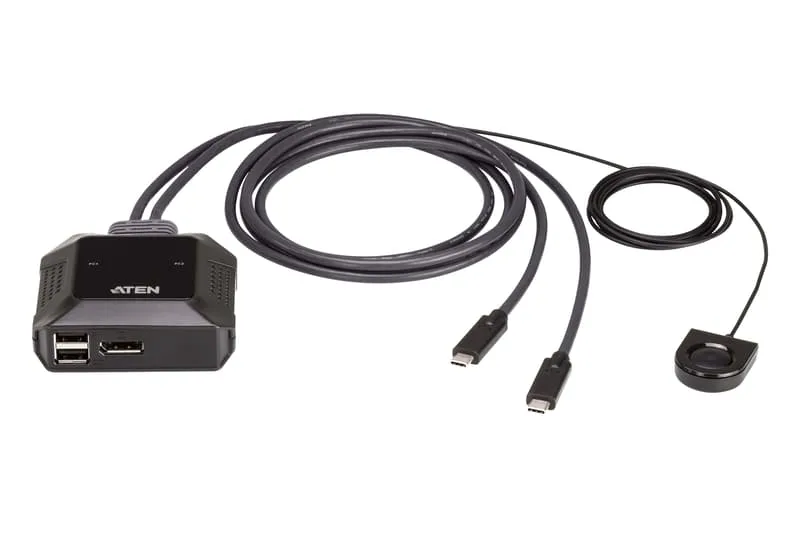 ATEN US3312 Omkopplare för tangentbord/video/mus/ljud/USB