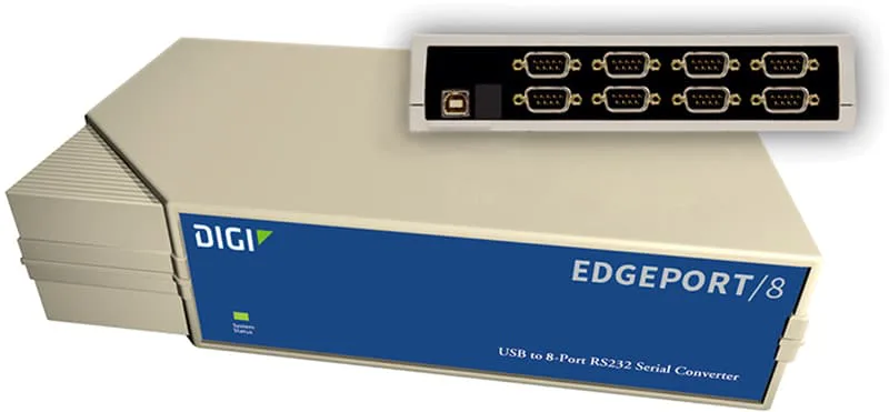 Edgeport 8 8-port Rs232 Db-9 To Usb Converter