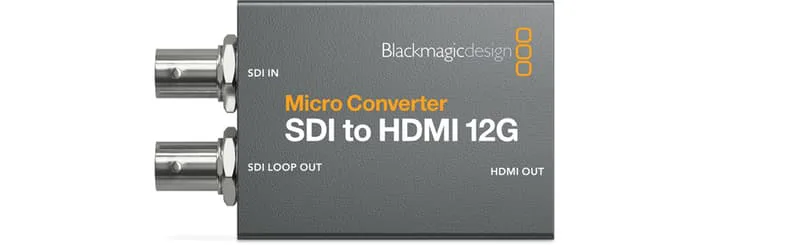 Micro Converter SDI to HDMI 12G