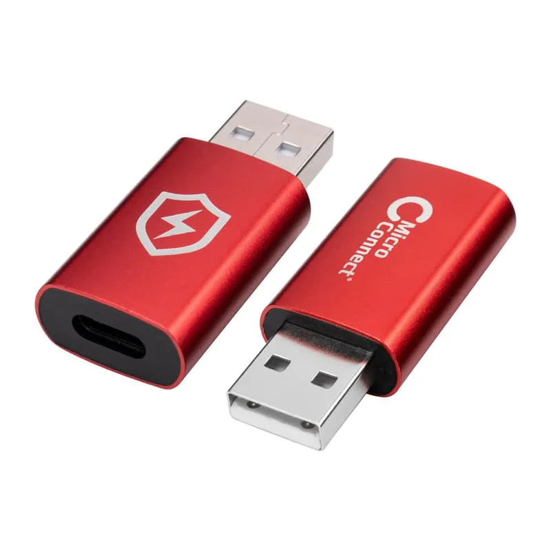 Safe Charge USB-A Till USB-C Data Blocker Adapter