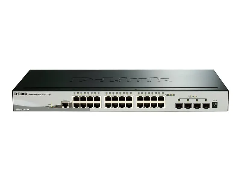 D-Link DGS-1510-28X/E 24 x 100/100/1000 + 4