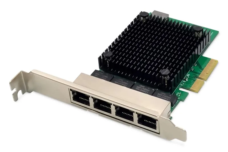 4-Port 2.5 GbE PCIe Network Card