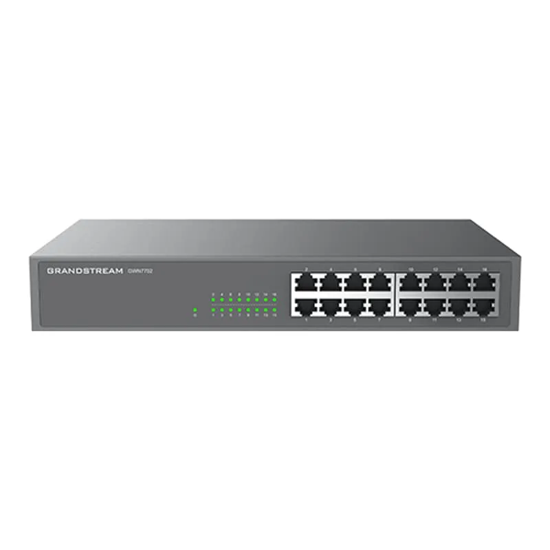GWN7702P 16xGigabit (8xPoE+) Switch