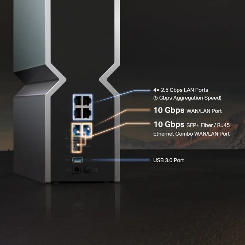 TP-Link BE19000 Tri-Band Wi-Fi 7 Router /Archer BE800
