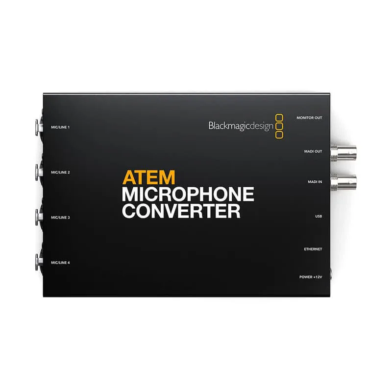 Blackmagic Atem Microphone Converter